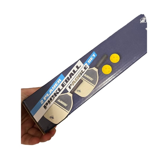 Triumph 2 Player Pickleball Paddle Set Brand New In Box - Picture 2 of 4